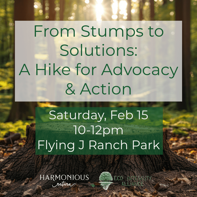 From Stumps to Solutions: A Hike for Advocacy and Action | Feb. 15 @ Flying J Ranch&nbsp;Park