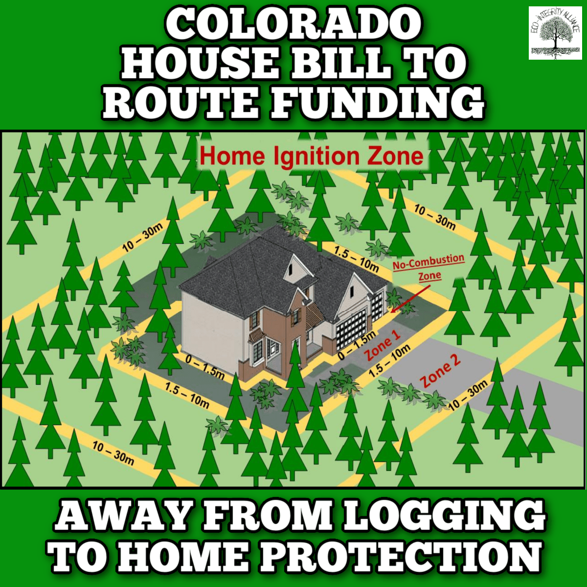 Colorado House Bill to Route Funding from Logging to Home Protection from&nbsp;Wildfires